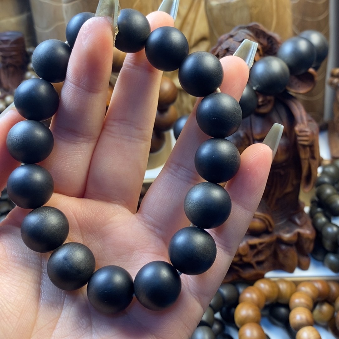 檀香木无事牌隐****羊1.5阴沉