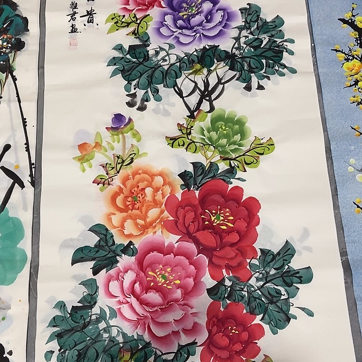 三个张画廊直播间！