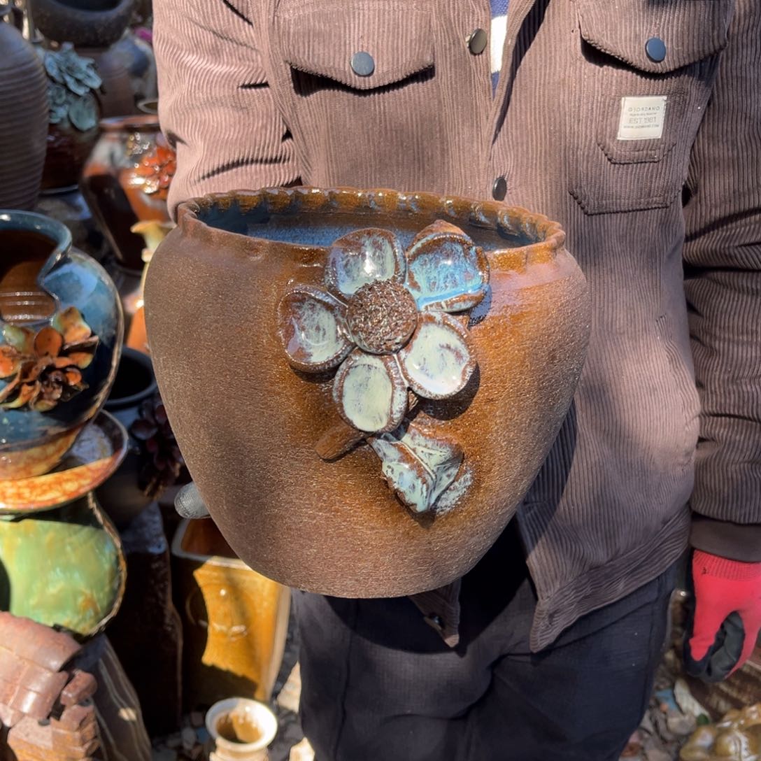 红陶高20口20无孔