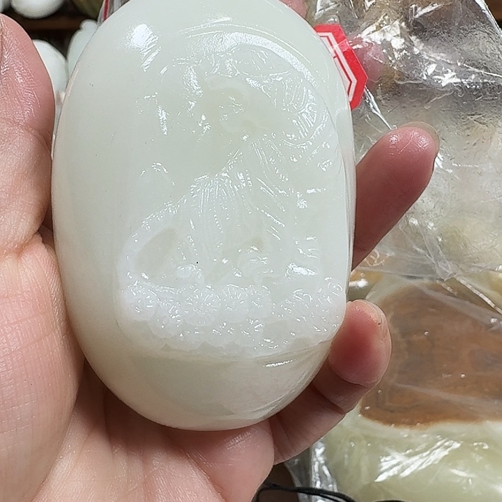 万***青砖雕石头手把件不退不换