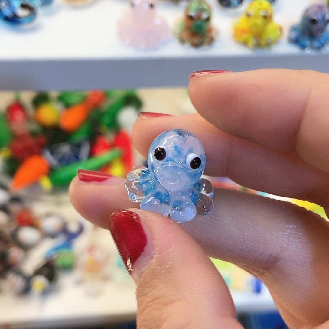 琉璃手工艺品霸*龙章鱼