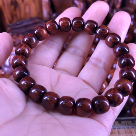 東***意黄花梨/降香黄檀手串/手链11