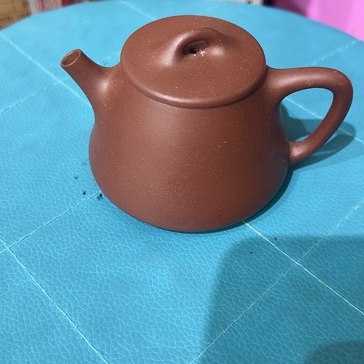 紫砂茶壶紫泥小高飘120cc