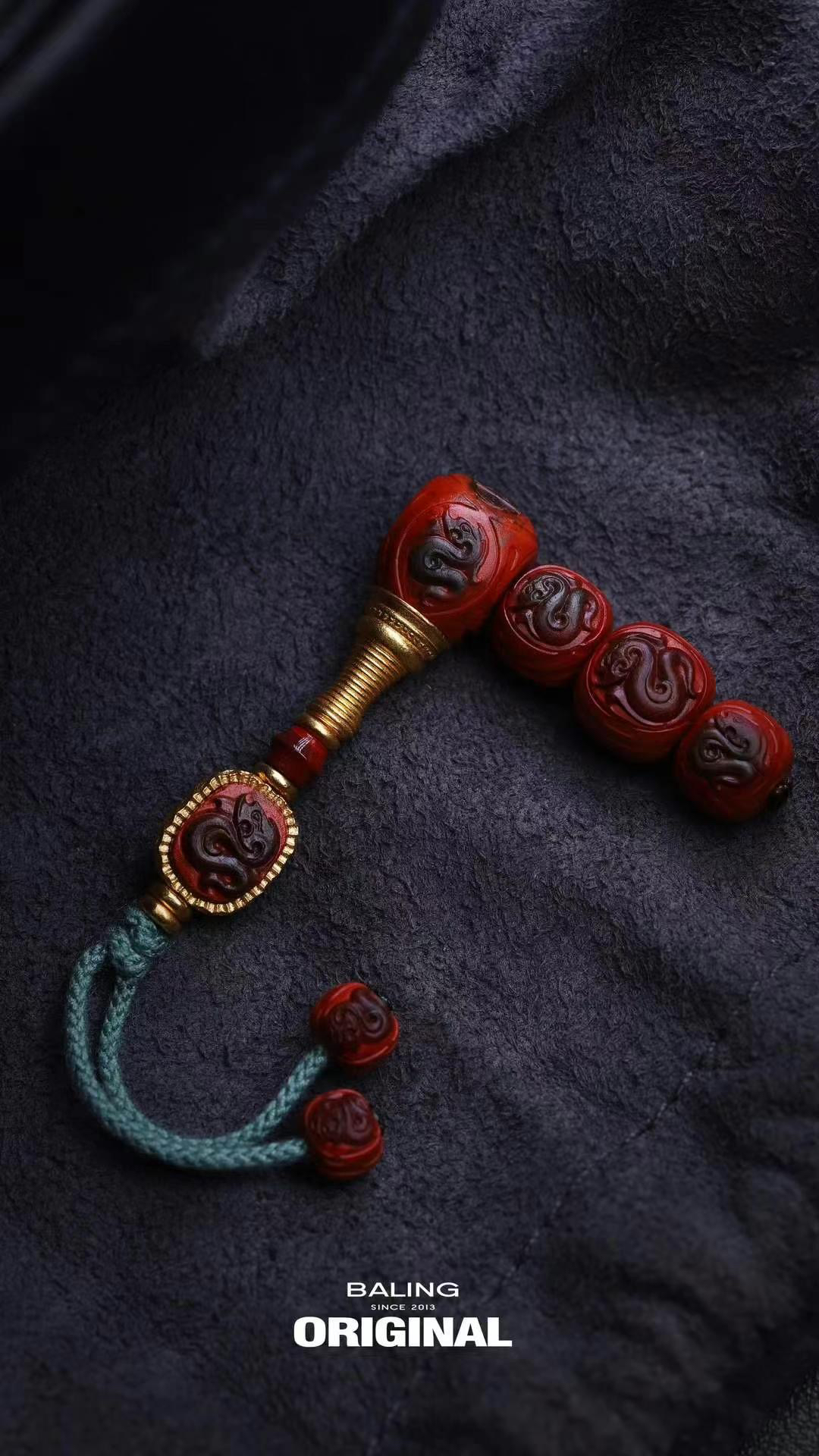 南红玛瑙 九口紫浆 同料套装 名家制 详情请到直播间沟通！