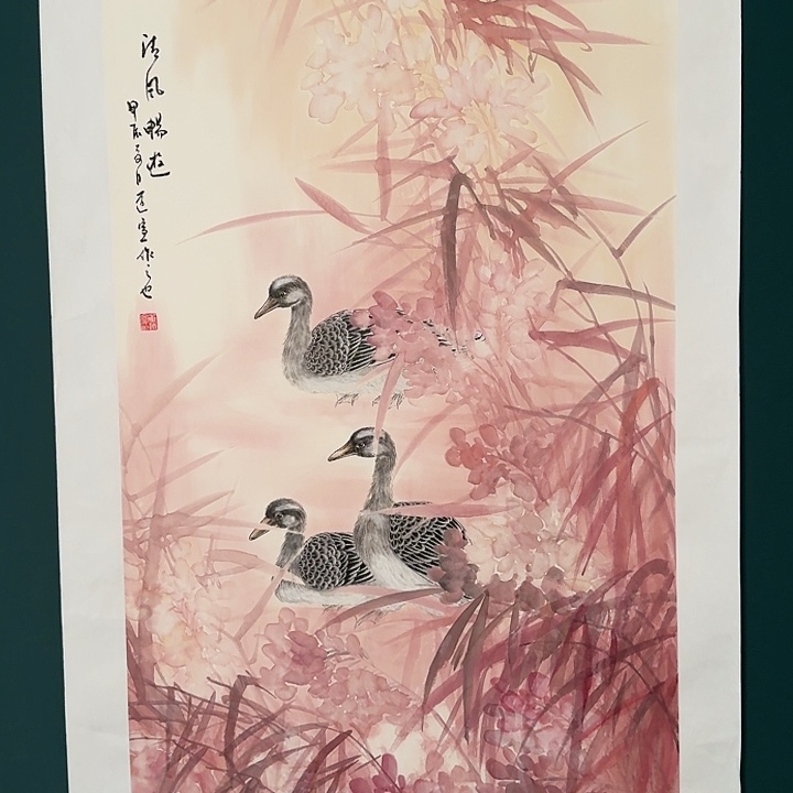 国画董老师作品画作