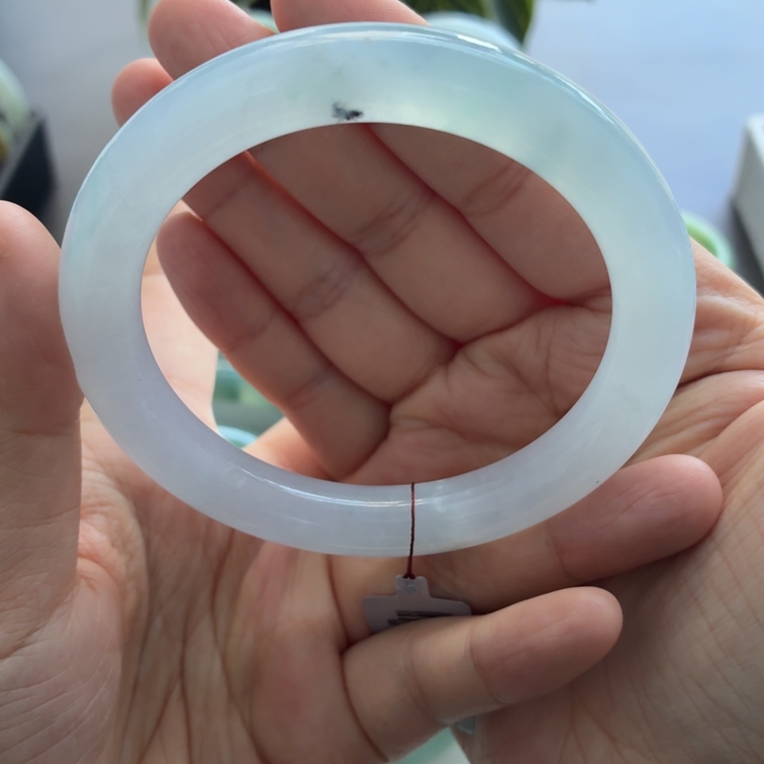 翡翠未镶嵌手镯天然