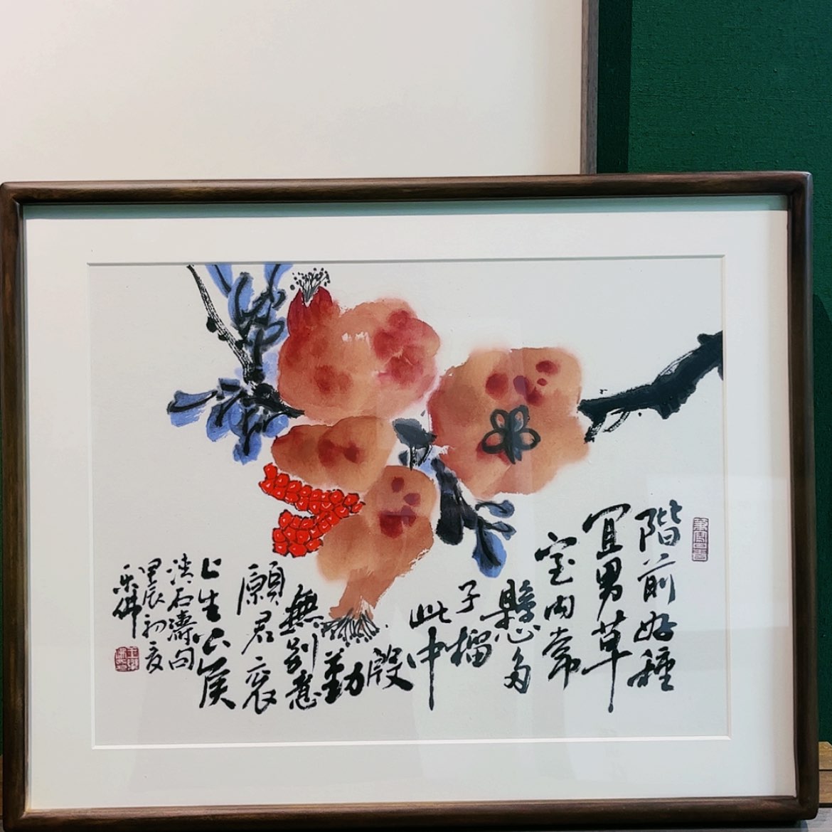 【闪购商品】国画王乐佛带框精装裱