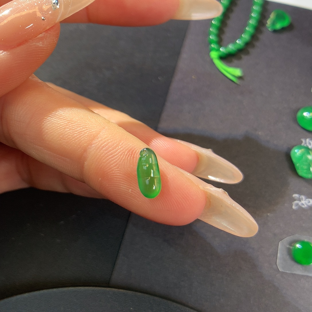 翡翠散珠9.39/4.17/2.77翡翠翡翠