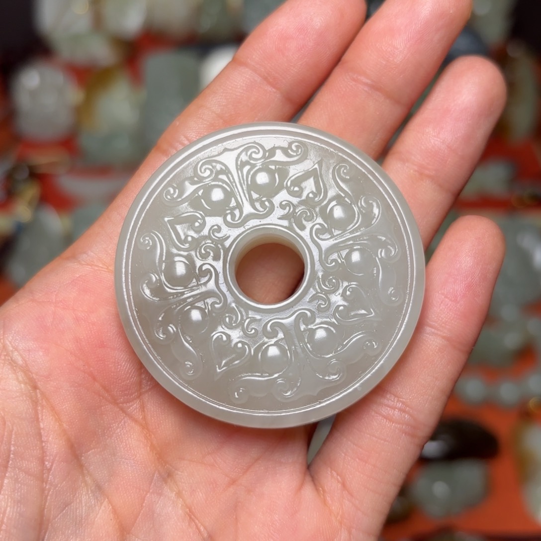 和田玉未镶嵌颈饰南*南