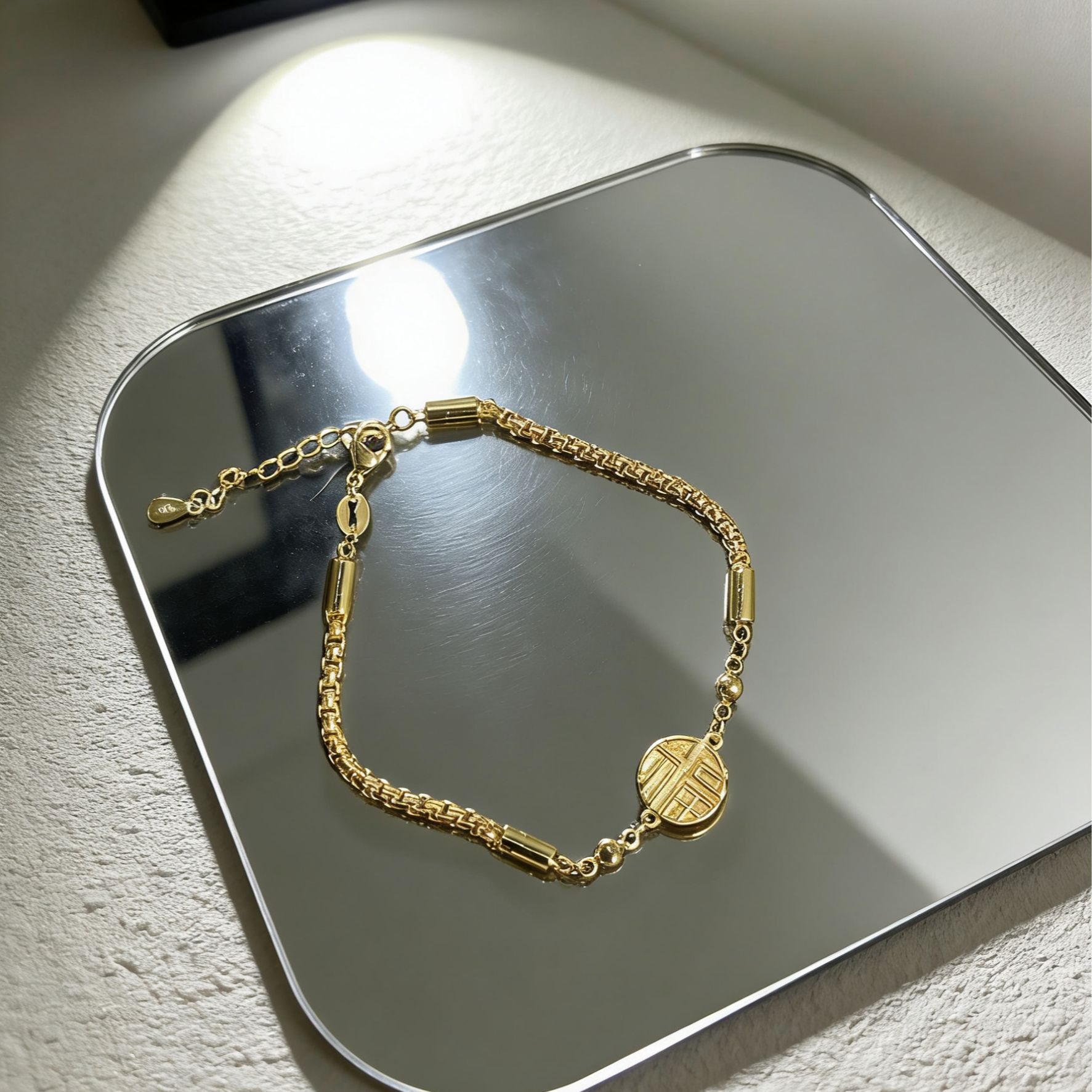 【越美丽】【越美丽】-V金意大利精工质感高级饰品sy0308