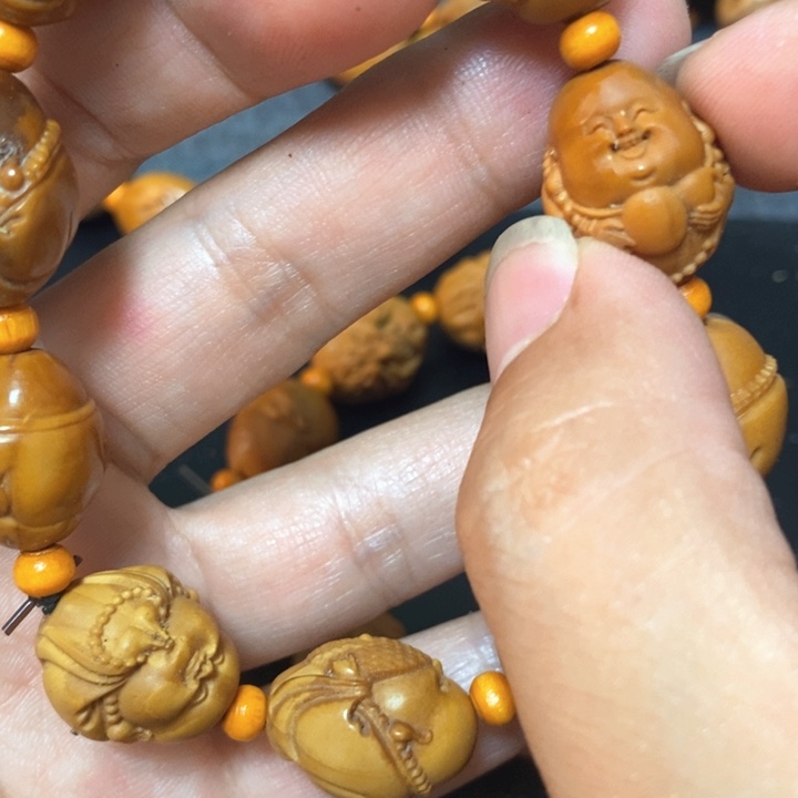 橄榄核手串/手链橄榄微瑕小米勒