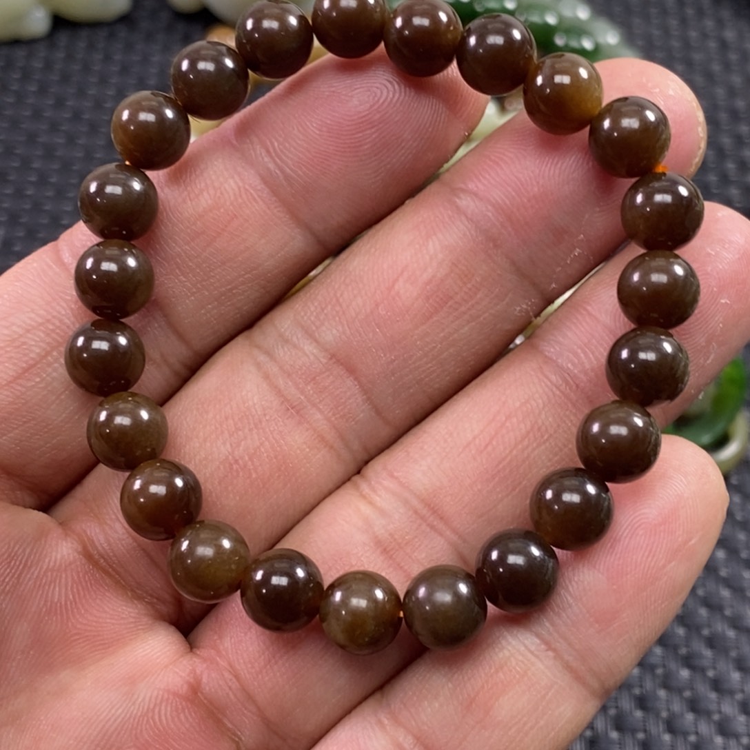 和田玉手链未镶嵌