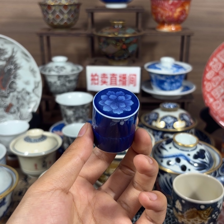 思***乔景德镇手工手绘陶瓷