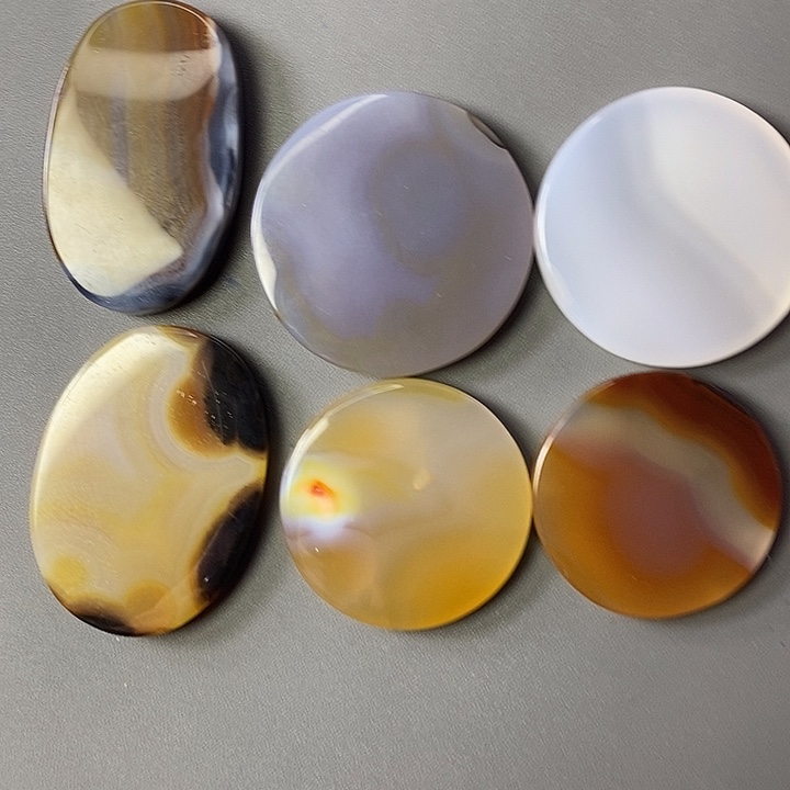 郭***）玛瑙/玉髓未镶嵌珠宝半成品