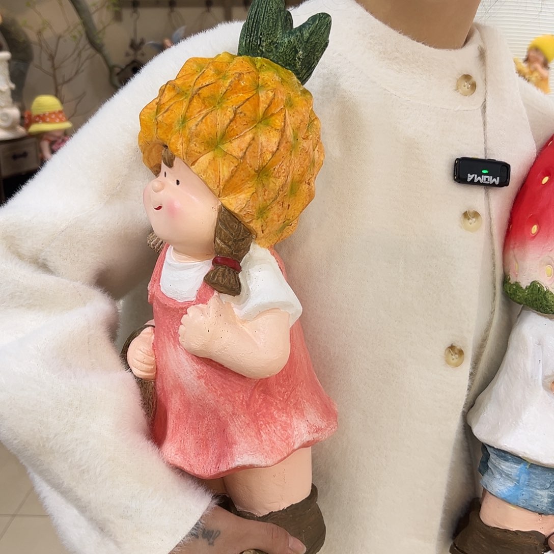 花园摆件红红火火