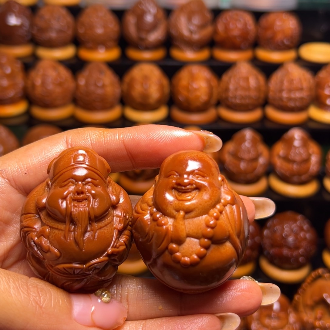 无***啡橄榄核手串/手链橄榄核