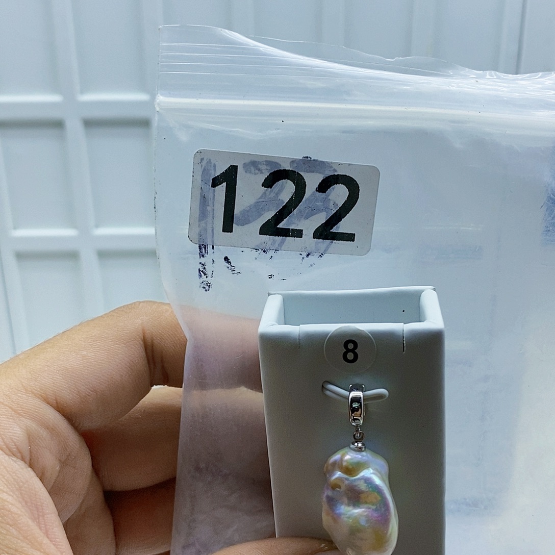 颈饰合金淡水珍珠