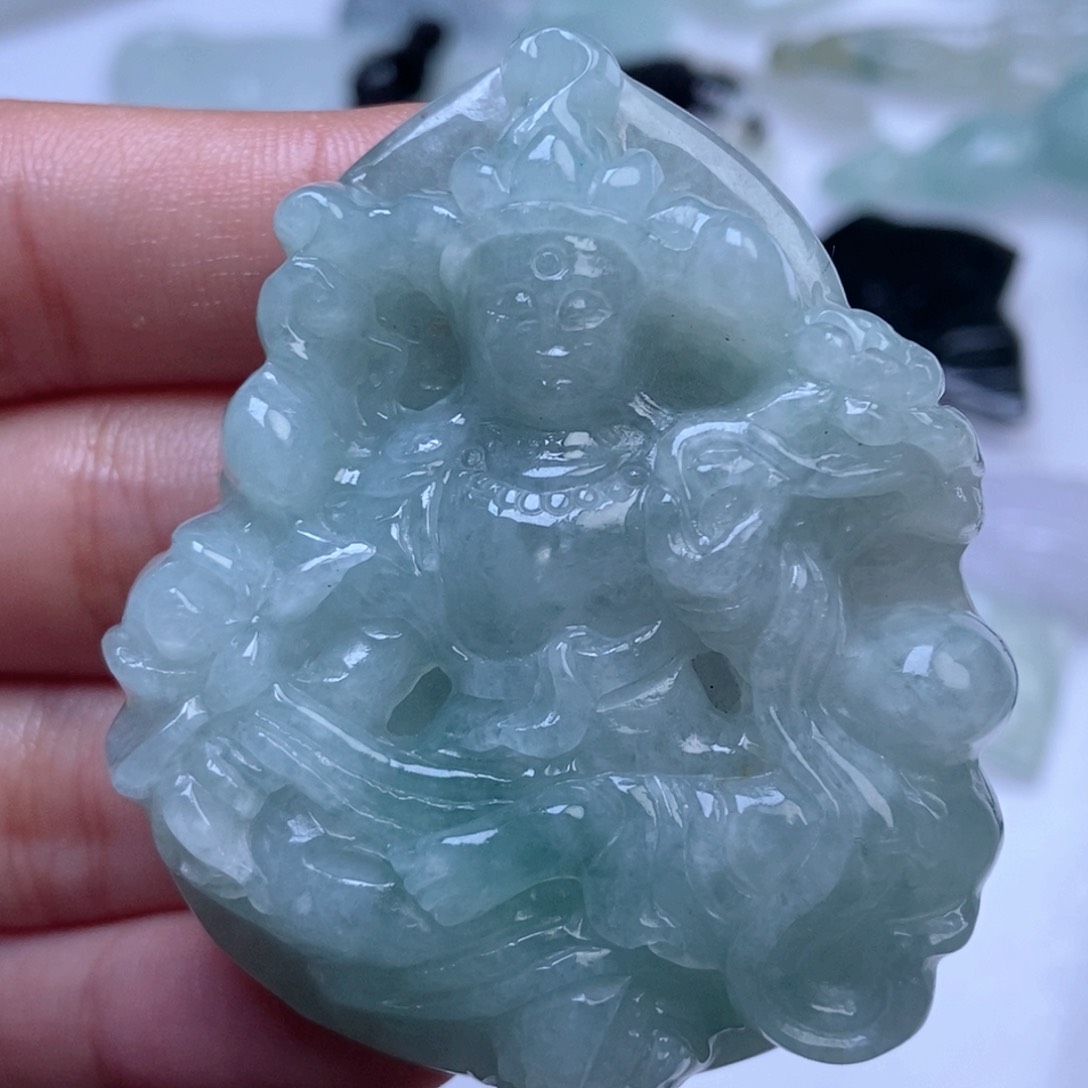 未镶嵌挂件翡翠翡翠