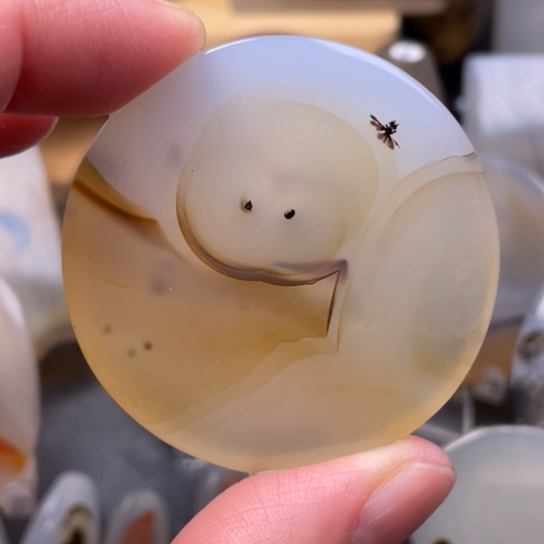 玛瑙/玉髓吊坠(不含链)未镶嵌