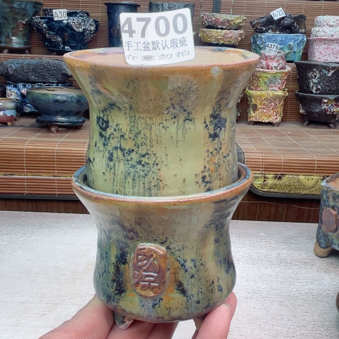 景德镇陶瓷艺术罐，全手工制作瑕疵特价