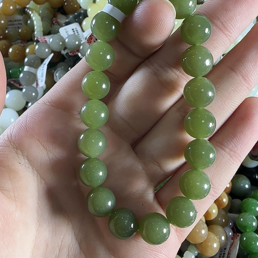 和田玉手链未镶嵌192