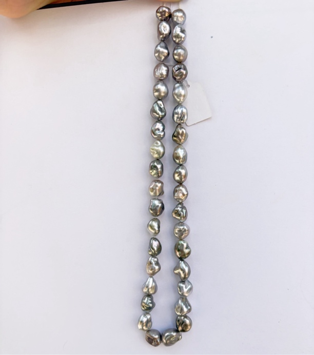 大溪地炫彩keshi油亮饱满项链（多样发其一）