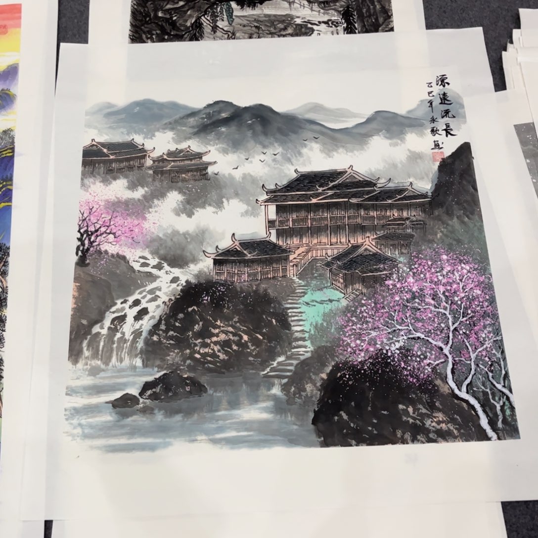 国画ZH精品国画单幅任发