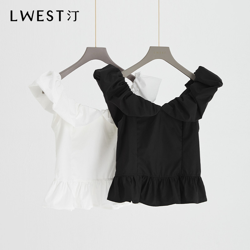 【茉茉专属】朗文斯汀纯色设计款气质上衣LDMX32012375