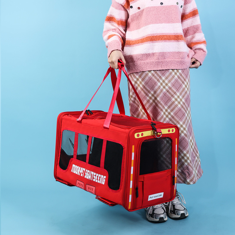 双层双舱拉杆猫包猫咪外出便携大容量宠物包