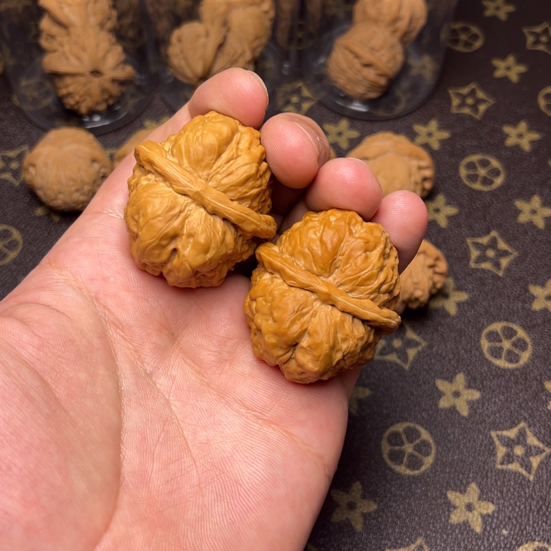 把件文玩核桃40蛤蟆头