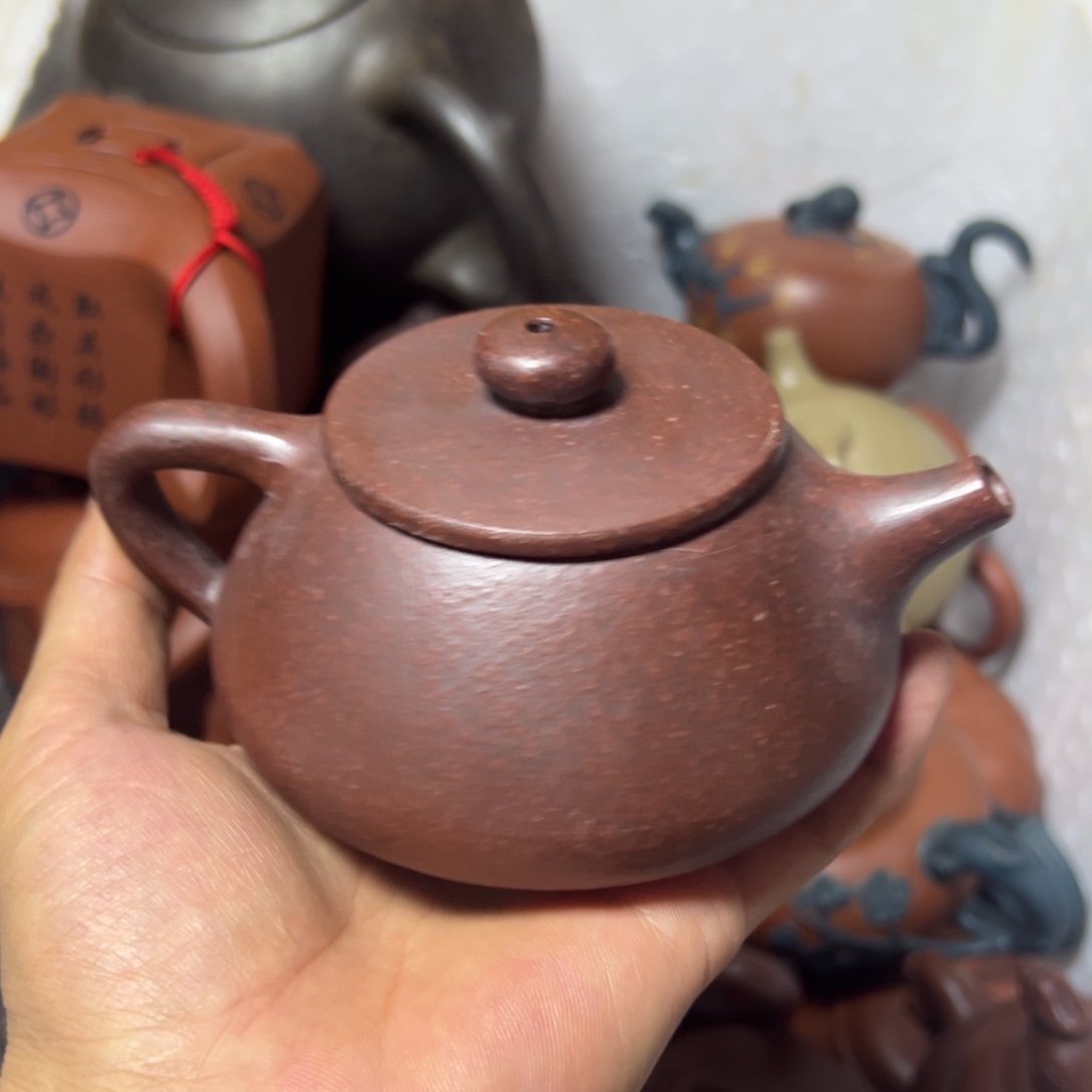 紫砂茶壶宜兴原矿紫砂壶280毫升容量