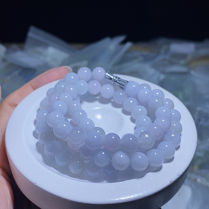 未镶嵌手串翡翠天然缅甸A货翡翠手串卡7.8