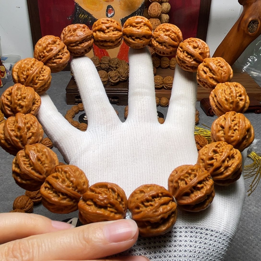 核桃粗筋西瓜纹手持88