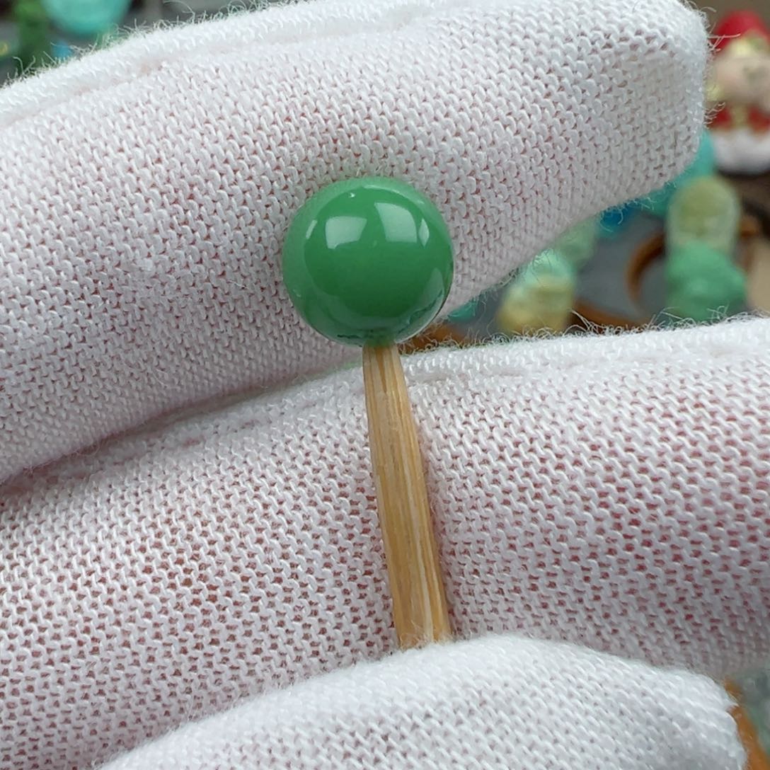 绿松石菜籽黄绿松石Z未镶嵌