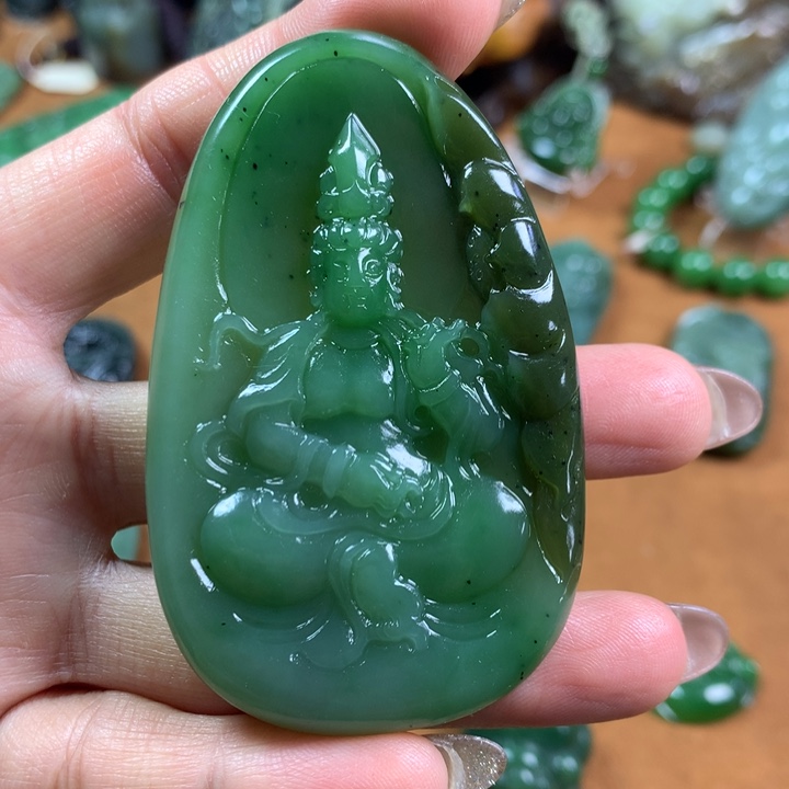 和田玉挂件未镶嵌