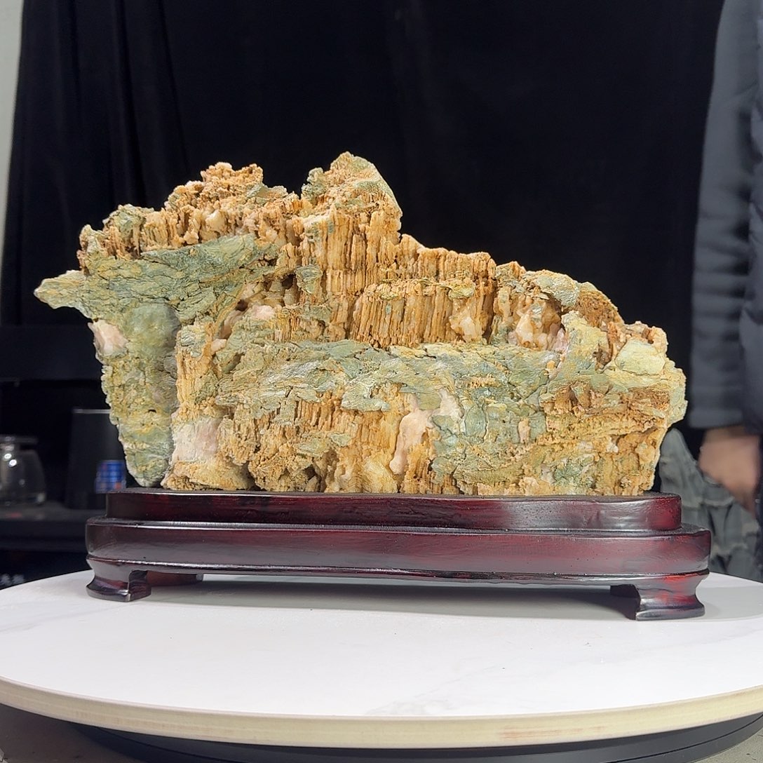 老***馆石头北宣石摆件0009999