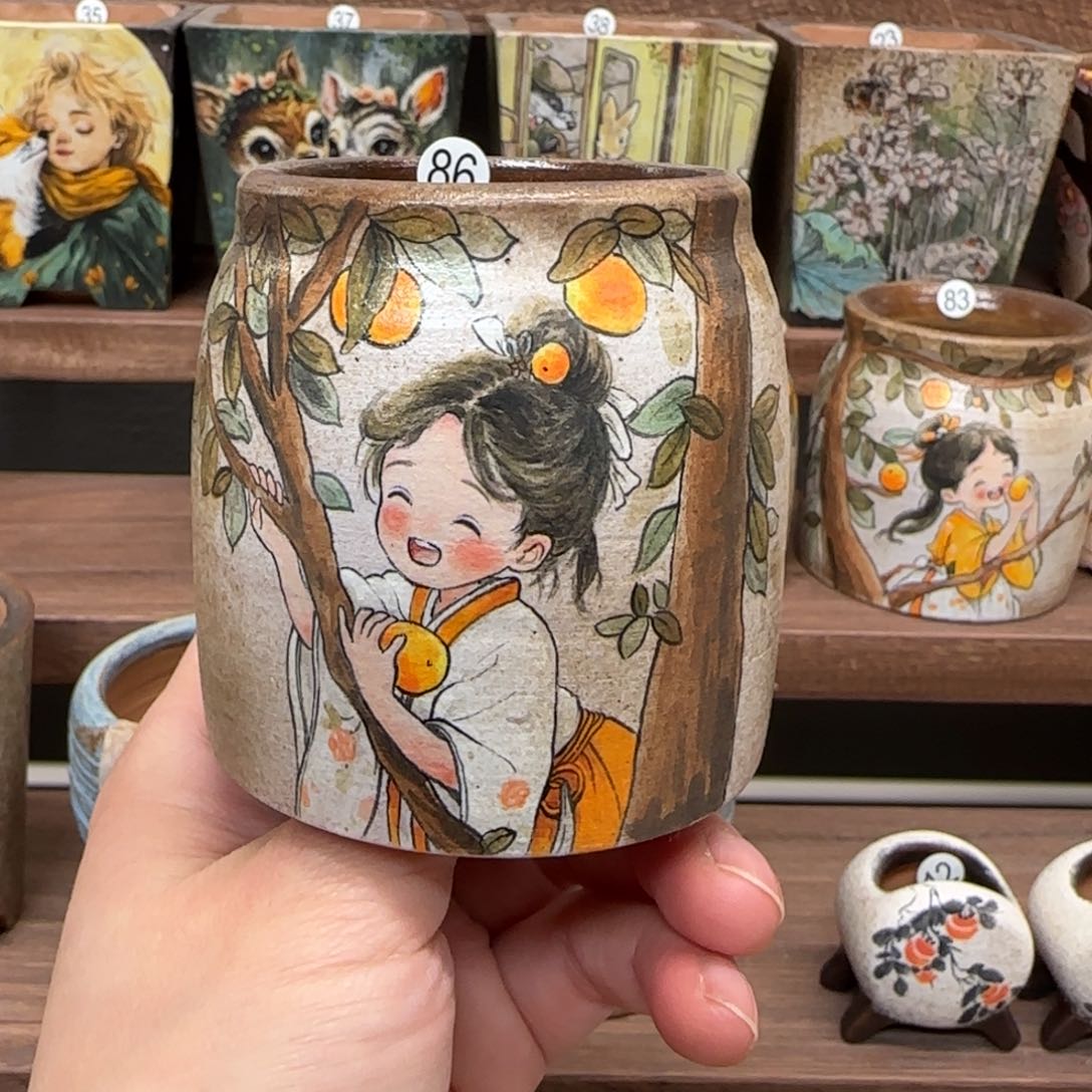 红陶内口5厘米左右