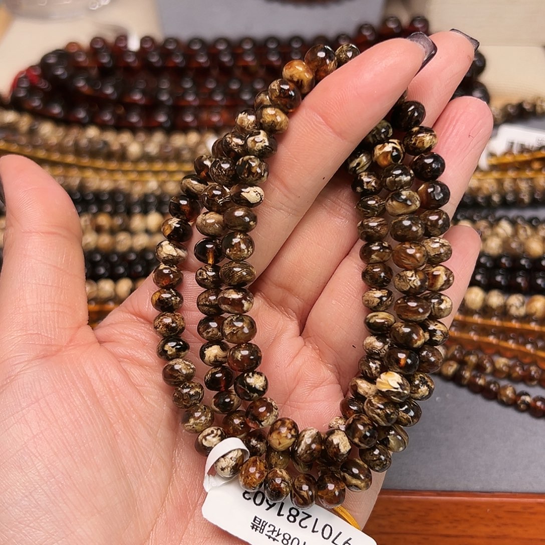 琥珀未镶嵌裸石抚顺琥珀七20478