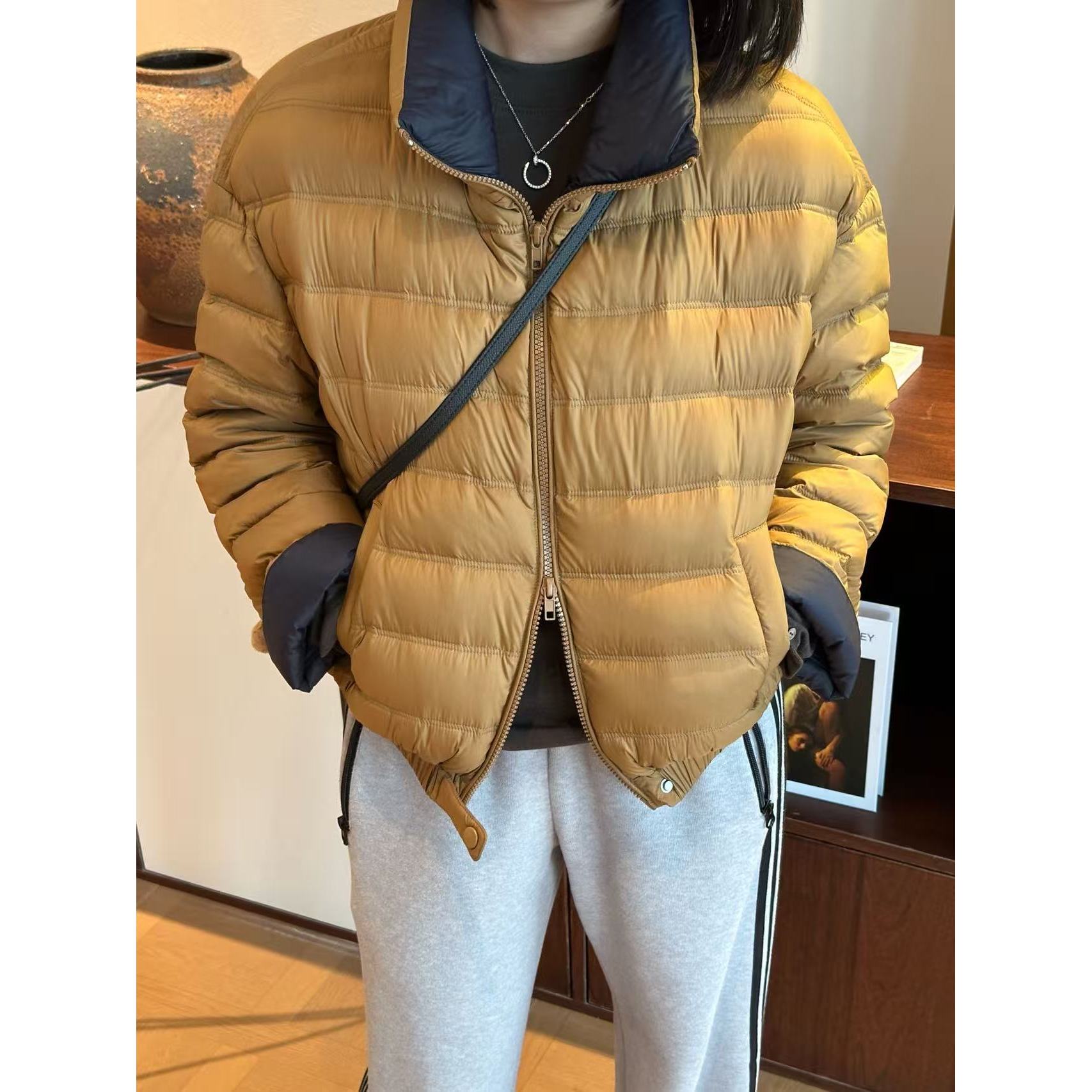 【汐汐女装店】小个子定制秋冬韩版立领保暖羽绒服外套 XX2511043