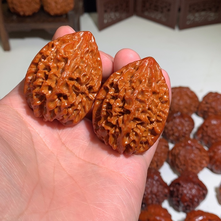 文玩核桃把件招财鼠11