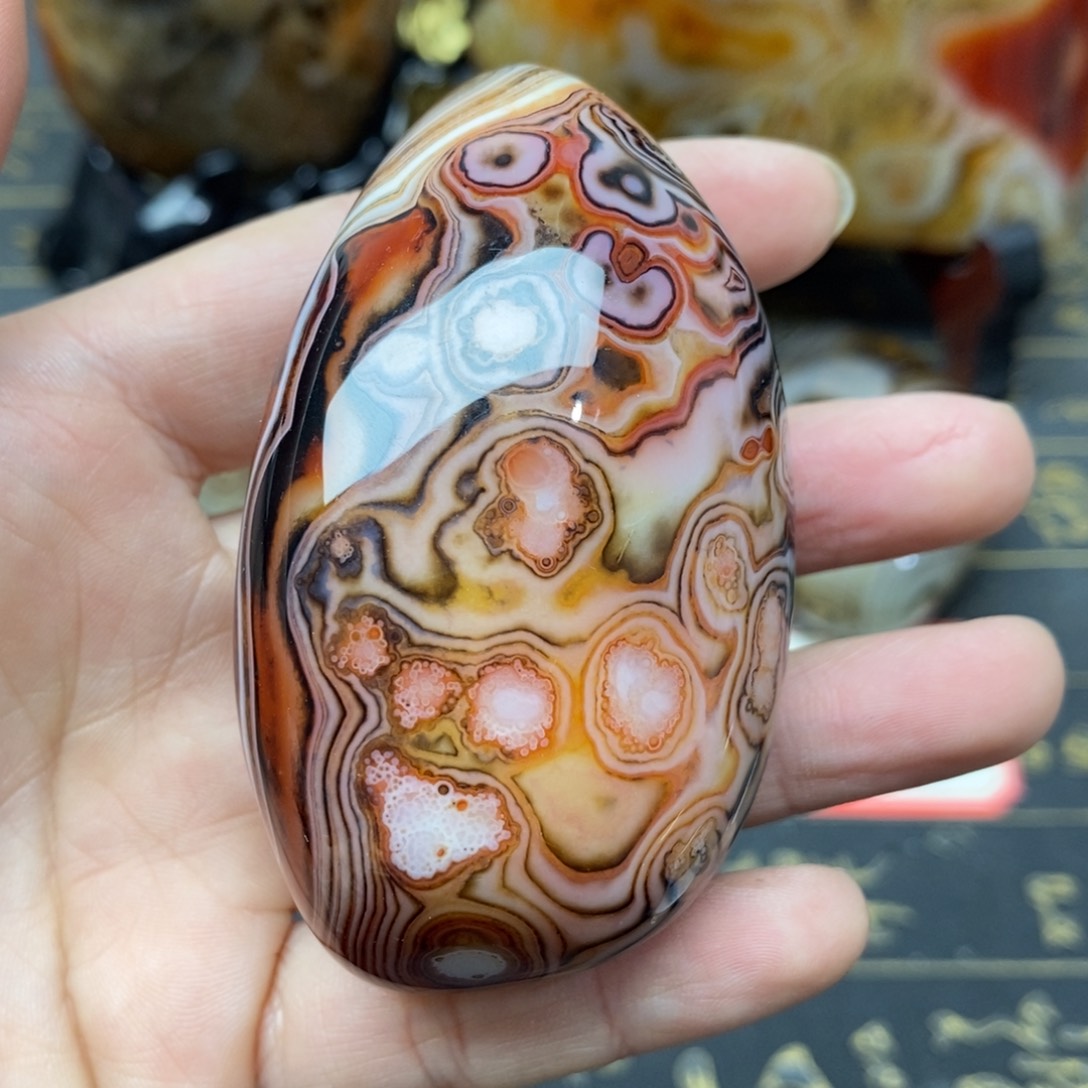 玛瑙/玉髓玛瑙未镶嵌乐*