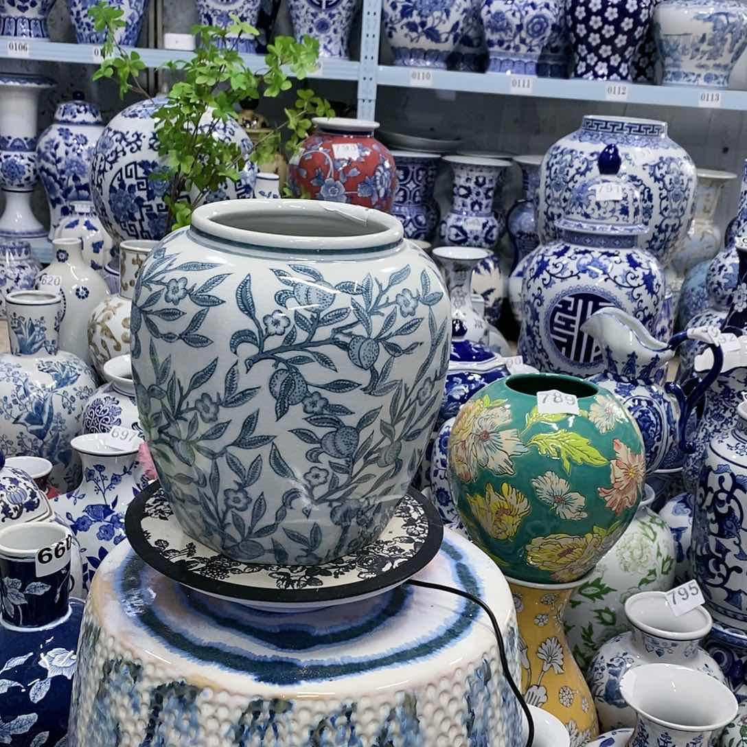 【闪购商品】摆件冰裂纹花瓶瓷器器～～～