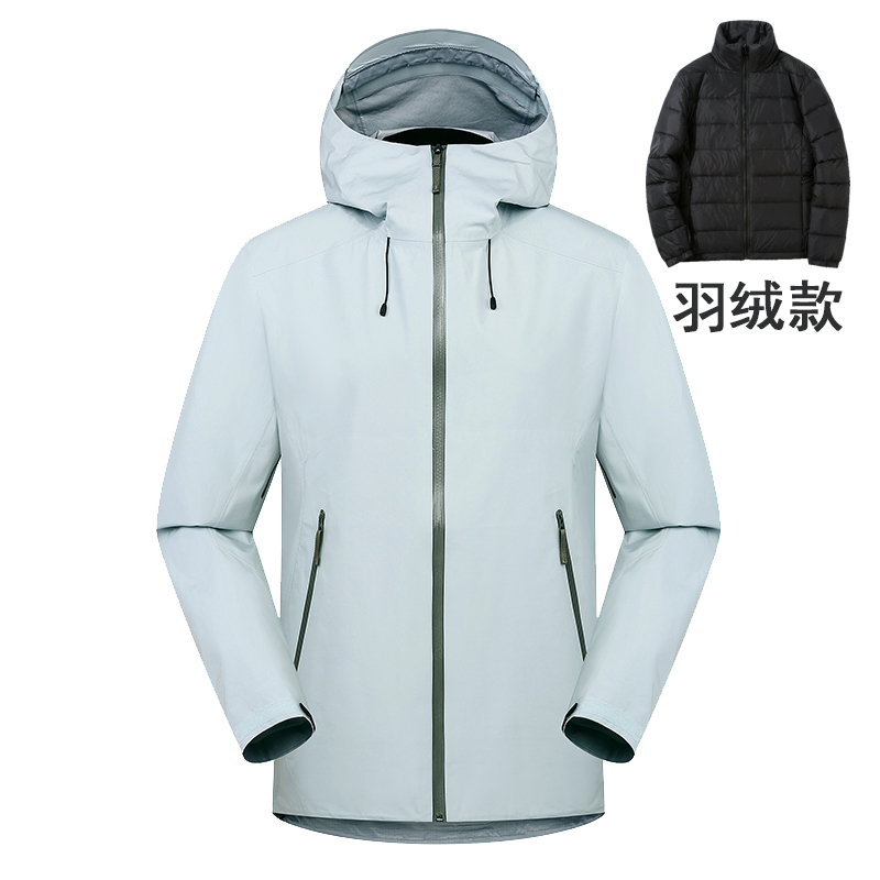冲锋衣三合一两件套