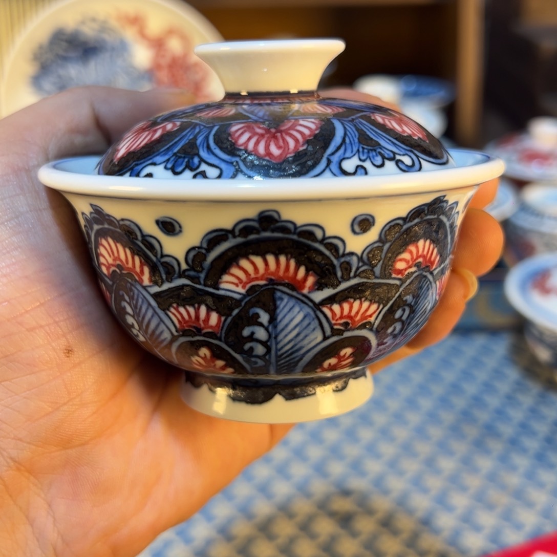 摆件景德镇茶器百宝箱