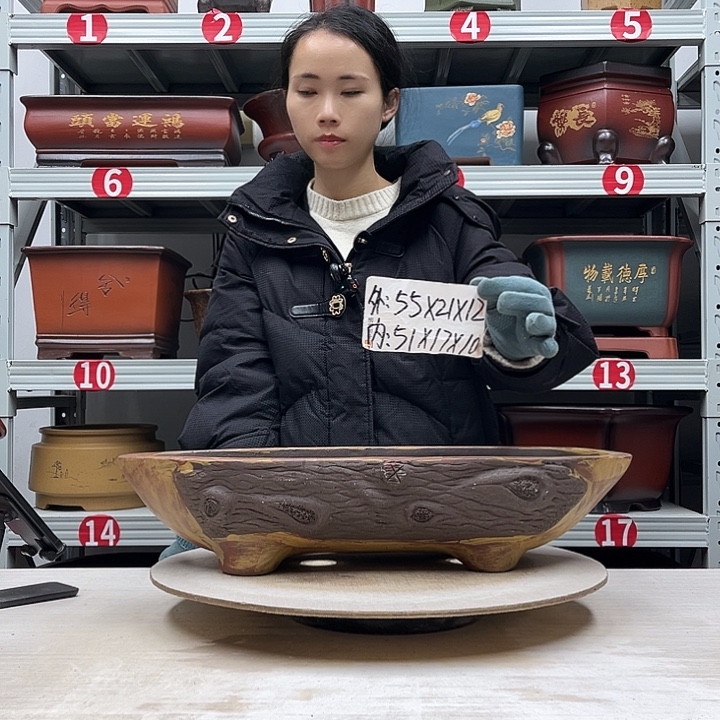 紫砂花盆紫砂花盆