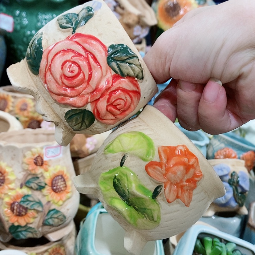 【闪购商品】陶瓷陶瓷花盆，多肉花盆