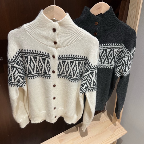 【吴梦菲】一千零一夜·厚款时尚高领织衫