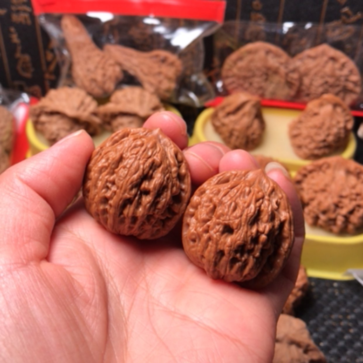 【闪购商品】摆件核桃虎头尺寸33