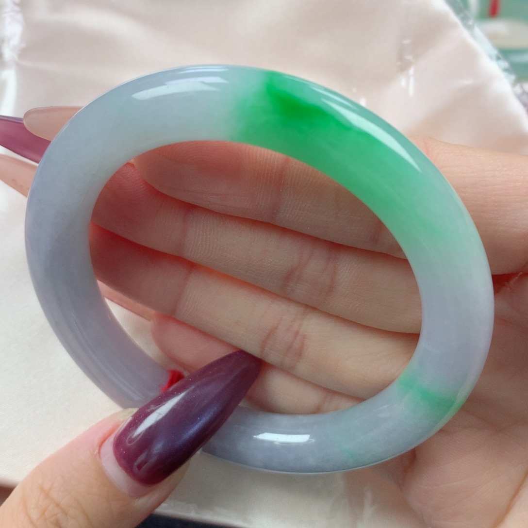 未镶嵌手镯翡翠缅甸天然翡翠A货54