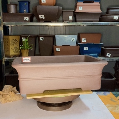 红陶宜兴紫砂花盆